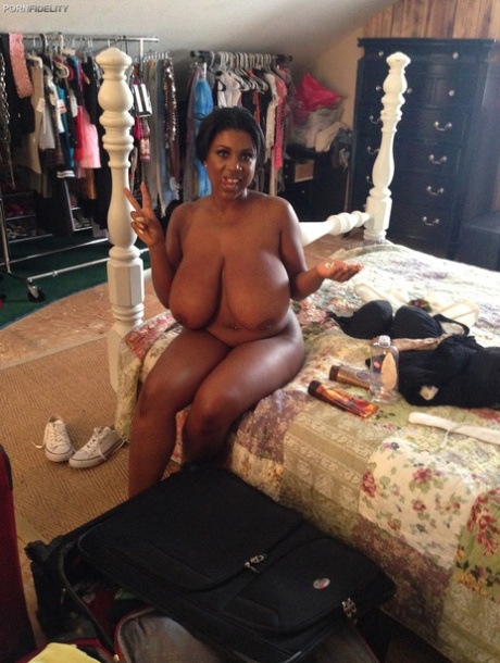 Black Grandma naked image