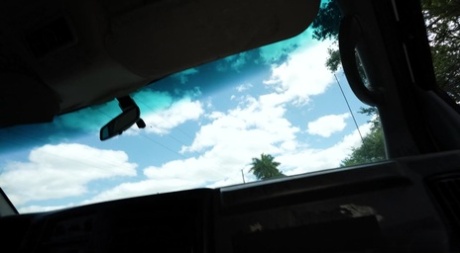 Latina Car Pov hot naked picture